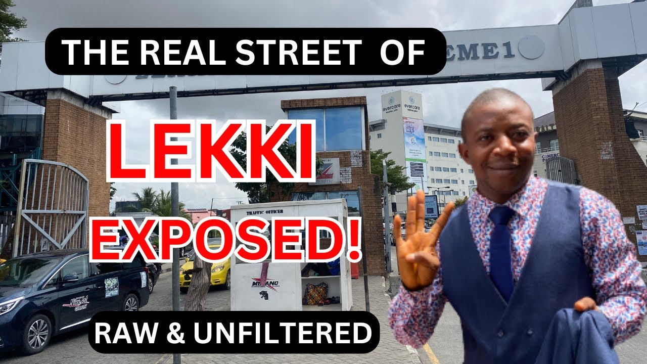 The Real Lekki Unmasked: A Raw Street Tour of Lekki Phase 1, Lagos Nigeria 4K