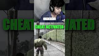 (GTA V) Secret HULK Cheat Code! 🤣 #gta5 #gta5facts #funny