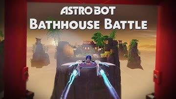 Astro Bot // Bathhouse Battle // 100% Walkthrough // All Bots & Puzzle Pieces
