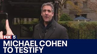 Trump attorney Michael Cohen to testify Monday | FOX 5 News