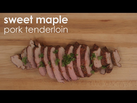 Sweet Maple Pork Tenderloin