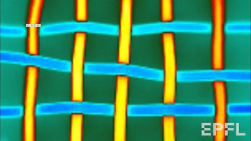 Fluidic textile made from woven EHD fiber pumps