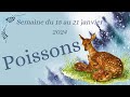 Poissons ♓  Du 15 au 21 janvier 2024 - La peur de la trahison dirige votre vie et vos relations