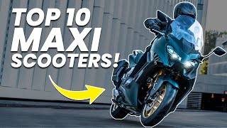 Top 10 BEST Maxi Scooters in 2023!