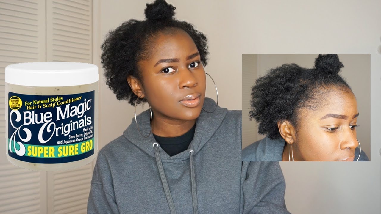 Talk Through Hair Take Down What Did The Blue Magic Do To My 4c Natural Hair Mona B Youtube