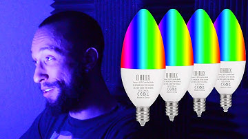 OHLUX Smart WiFi LED Candelabra Bulbs E12 (45W Equivalent)