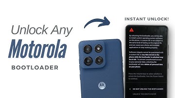 How to Unlock Bootloader of any Motorola: Instant Unlock Moto