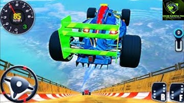 Formula Car Racing Stunt Simulator - Impossible Mega Ramp GT Car 3D - Android GamePlay