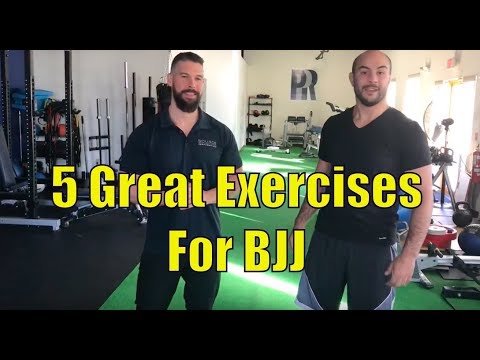 5 Great Exercises For BJJ by Malcom Gwilliam