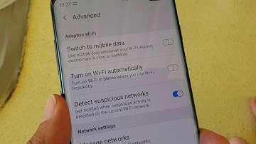Samsung Galaxy S10 / S10+: Enable or Disable Switch to Mobile Data When WiFi Is Weak