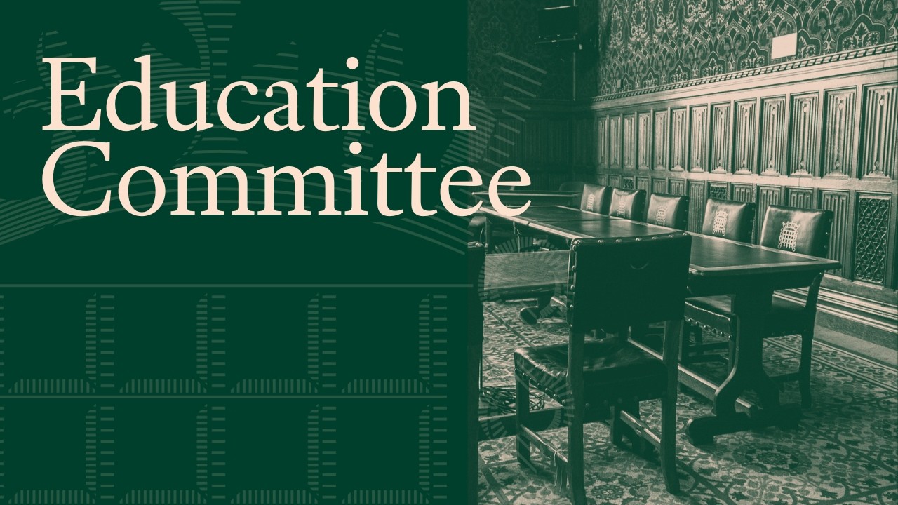 Reading for pleasure - Education Committee