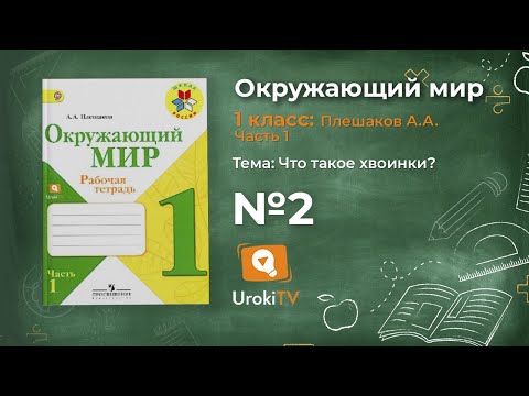 Задание 2 Что такое хвоинки? - Окружающий мир 1 класс (Плешаков А.А.) 1 часть