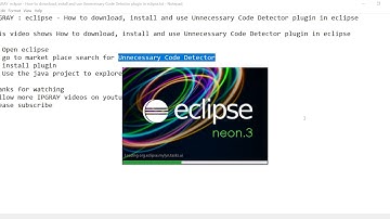 IPGRAY : eclipse - How to download, install and use Unnecessary Code Detector plugin in eclipse