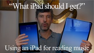 "Which iPad should I buy?" Using an iPad for reading music. Harp Tuesday ep. 198 screenshot 4