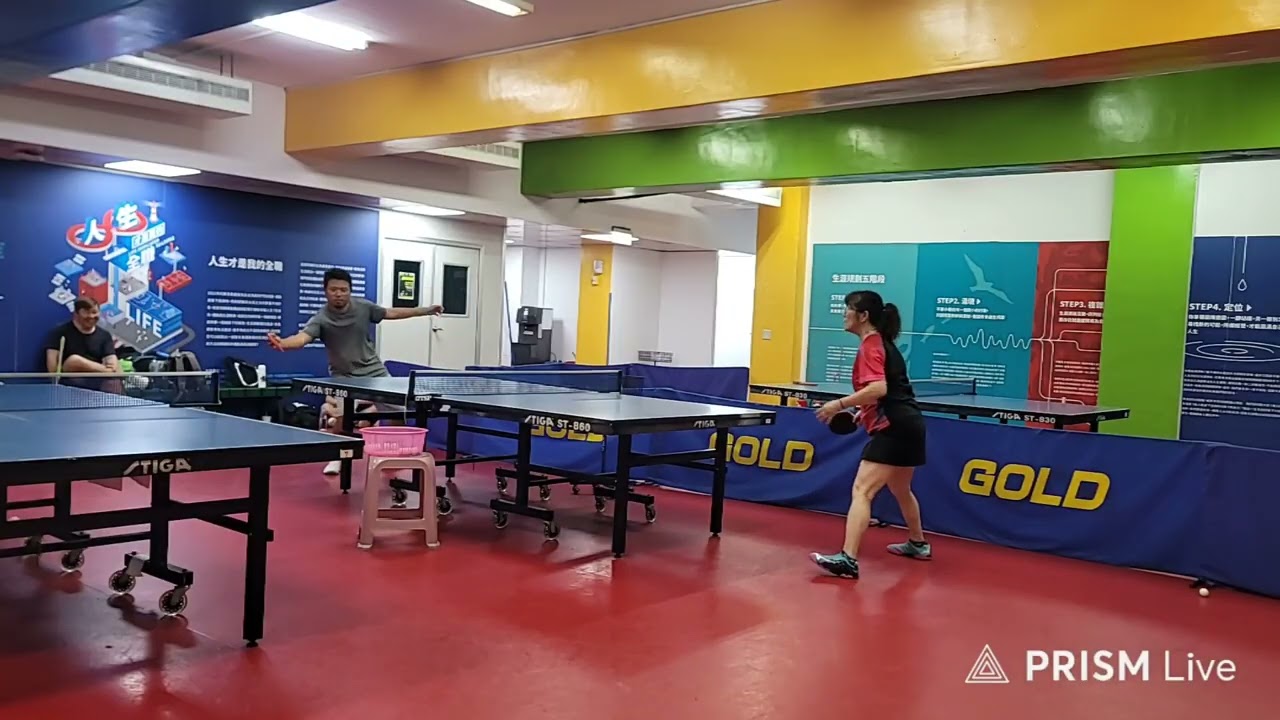 精華片段：桌球 練球 直板長膠(紅0.5S) 正手攻球 2026 0222