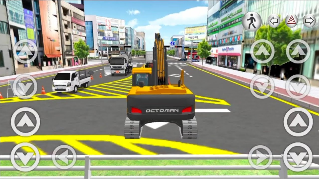 JCB machine car service ,  Parking - 3D Driving Class Simulator -Driving Games Android Game #3dgame 
