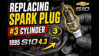 1995 S10 4.3 | How to replace number 3 spark plug without removing the steering shaft