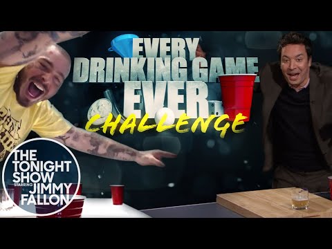 Jimmy Fallon and Post Malone Play Every Drinking Game Ever