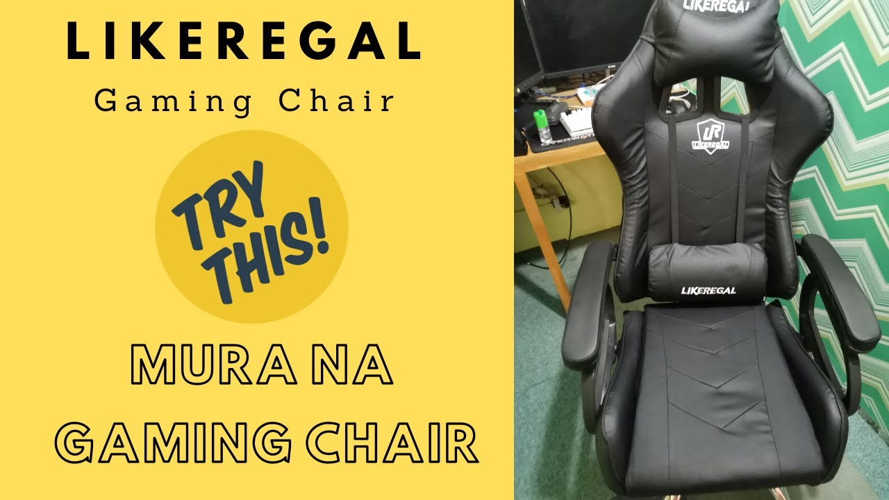 GAMING CHAIR LIKEREGAL REVIEW YouTube