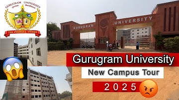 Gurugram University New Campus Tour 2025 || Government College || #gurugramuniversity #gurugram