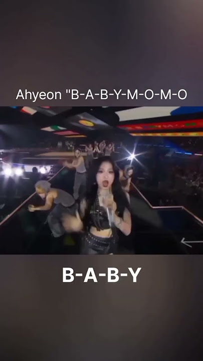 ahyeon - B-A-B-Y-M-O-M-O 😂😂 #ahyeon #kpop #babymonster