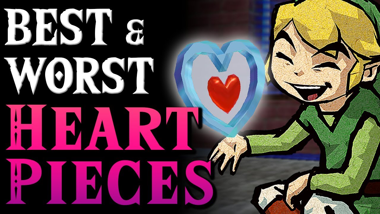 The Best & Worst PIECE OF HEART In Every ZELDA Game