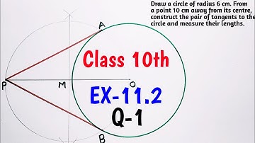 ex11.2 class 10 q1 || class 10 maths chapter 11 constructions
