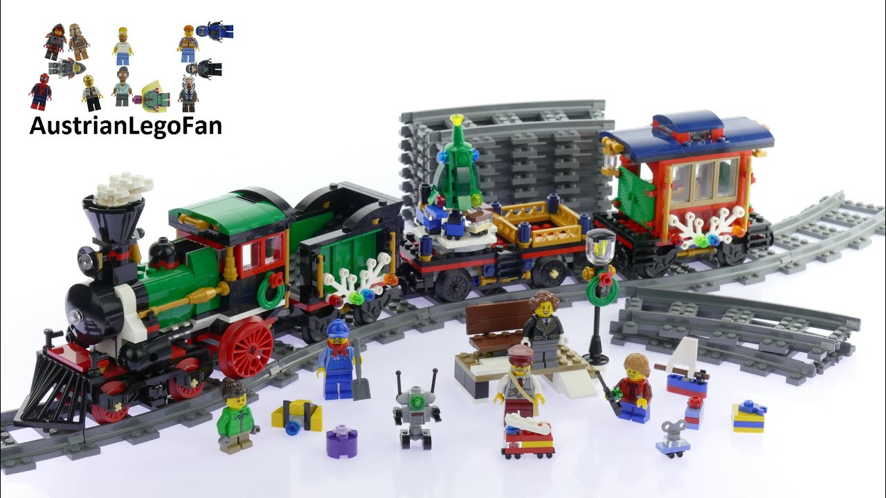 Creator 10254 Winter Train - Lego Speed Build Review -