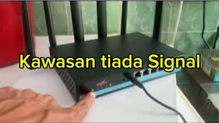 Pasang antena parabolic selesai masalah Internet-Kayan perak