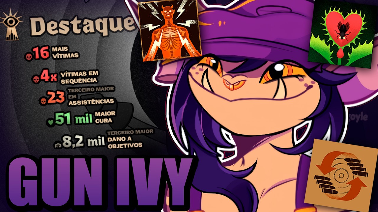 A IVY GUN É INSANAMENTE FORTE E DIVERTIDA - Deadlock