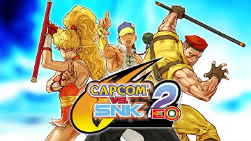 Capcom vs SNK 2 EO (Maki/Yun/Rolento) [GameCube LongPlay/Playthrough]