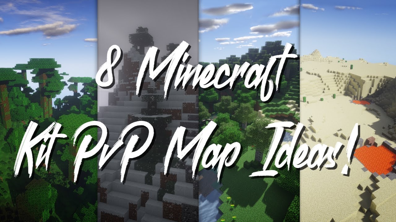 8 Minecraft Kit Pvp Map Ideas For Your World Youtube - minecraft pvp roblox