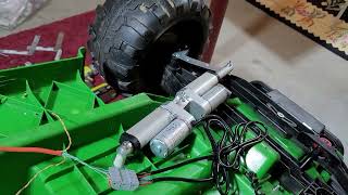How to implement steering with Linear Actuators