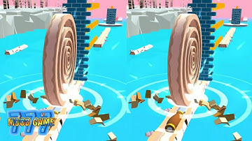 SPIRAL ROLL PRO PLAYER All Levels Gameplay Walkthrough | New Update Level 9-10