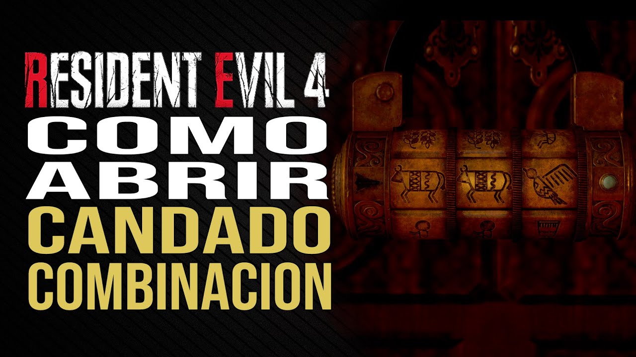 Candado de la taquilla de las duchas – combinación - Resident Evil