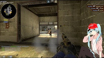 CS:GO - anime hacker builds a wall