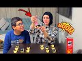 Mama And Yazan Made A Challenge Without Me Who Ate More Chili 