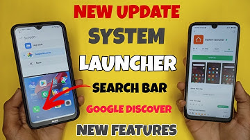 NEW System Launcher Update MIUI 12 | Smooth & Faster | 3 New Features 🔥🔥