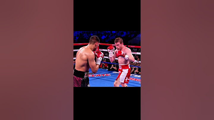 Canelo's famous Boxing trick 💀.Faint to the body. #boxingIQ #boxingko #mexicanboxer #canelo