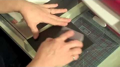 Using Cuttlebug/Sizzix embossing folders in a Grand Caliber