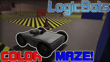 Crazy Color Maze Solving Robot! (LogicBots #04)