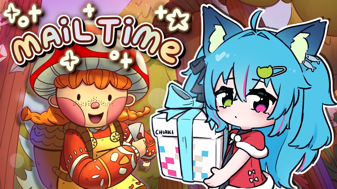 Delivery cat is here!【MAIL TIME】