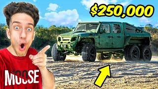 I Bought a $200,000 6X6 MONSTER TRUCK - Day 1 by Moose TV 6,503 views 8 months ago 4 minutes, 51 seconds