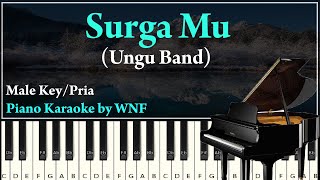 UNGU - SURGA MU Piano Karaoke Version