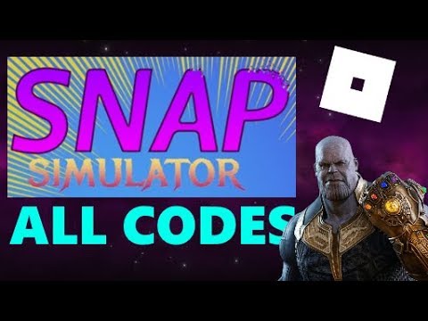 Roblox Snap Simulator Codes Youtube - topics matching codes for roblox snap simulator revolvy