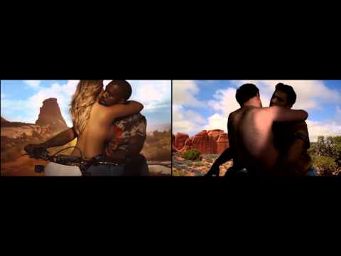 Bound 2/Bound 3 Split Screen MashUp (James Franco, Seth Rogen, Kanye West, & Kim Kardashian)