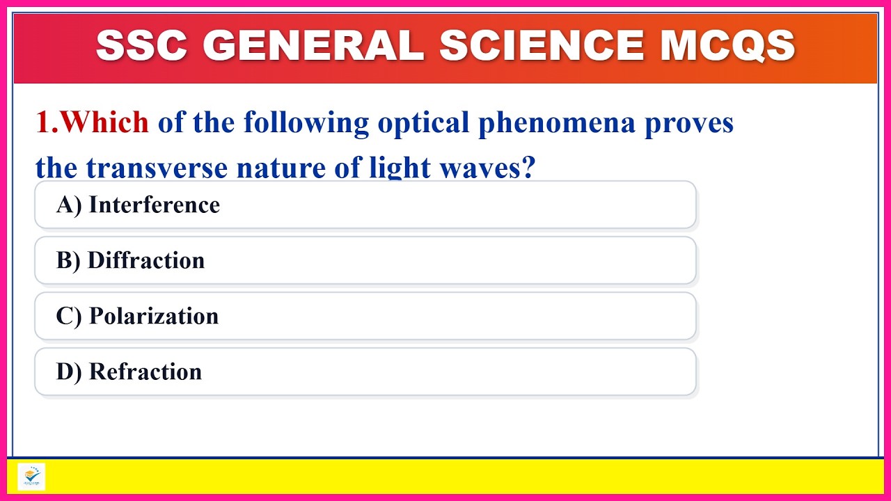 CGL Science MCQs