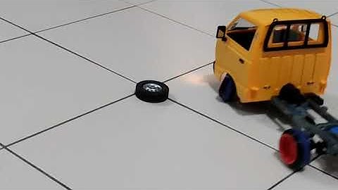 WPL D12 kei truck with gyro mod