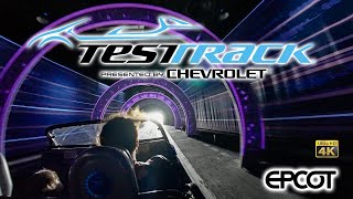 Test Track On Ride Low Light 4K POV with Queue EPCOT Walt Disney World 2024 03 04