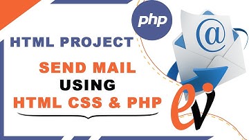 How to submit form data on mail HTML CSS and PHP | HTML Project Submit registration form by PHP